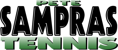 Pete Sampras Tennis logo for Sega Genesis